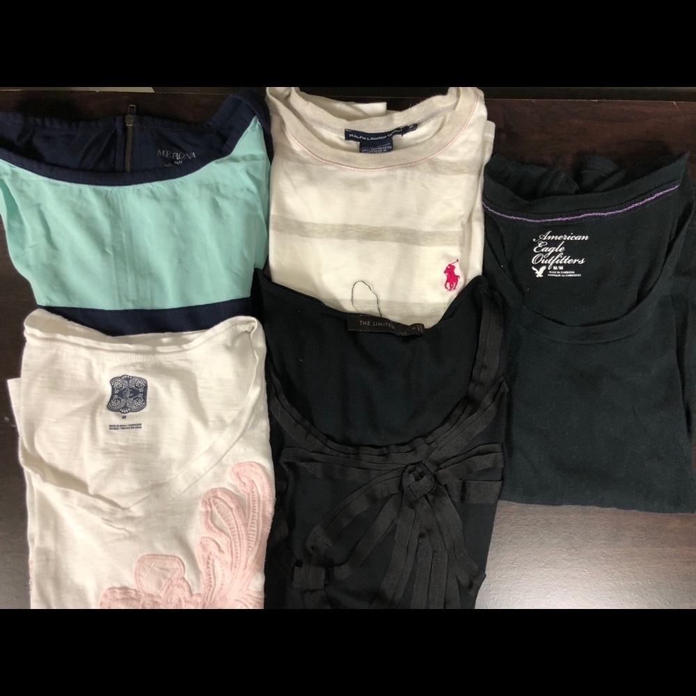 Lot of med. women’s cotton t-shirts - Picture 1 of 6